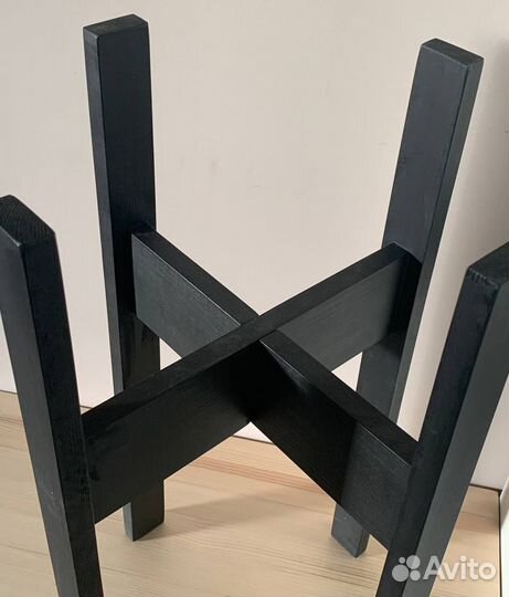 Подставка для цветов, кашпо, напольная, деревянная