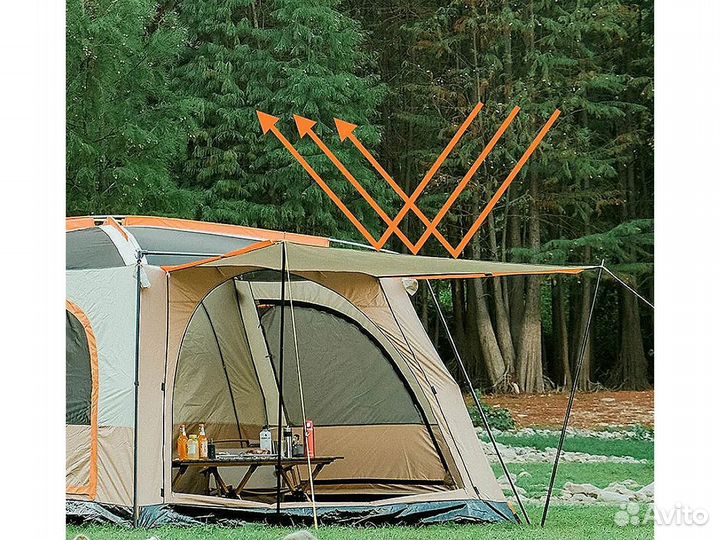 Палатка туристическая 5 местная
