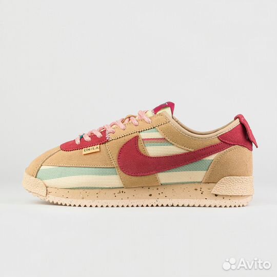 Кроссовки Nike Cortez x The Union Yellow / Red