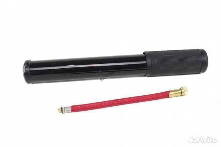 Насос вело (пластик) толстый короткий 25см