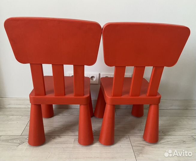 2 детских стула IKEA Mammut