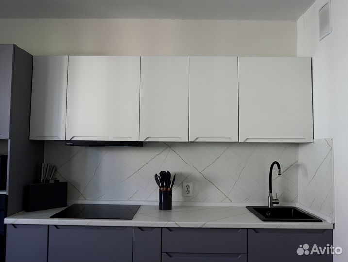 Прямая кухня, Кухонный гарнитур