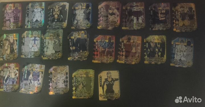 Карточки Джоджо