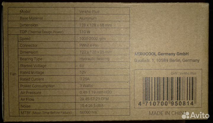 Кулер для процессора intel и amd