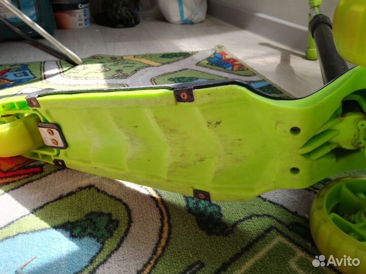 Самокат детский трехколесный бу