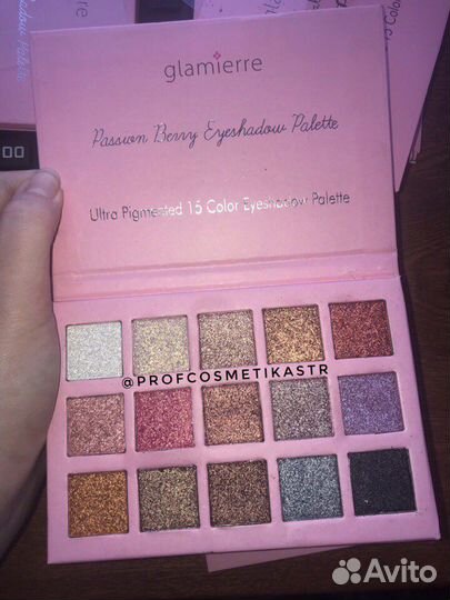 Супер-шиммерные пигментированные тени