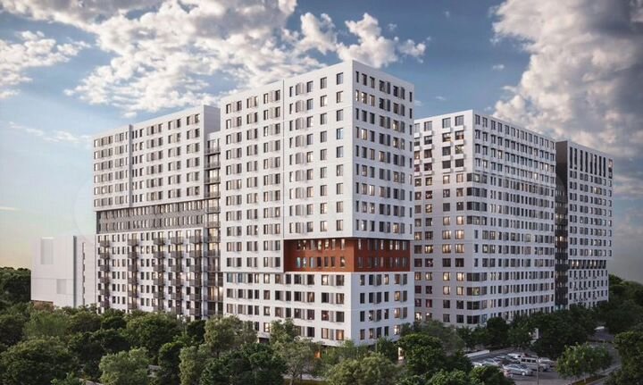 Квартира-студия, 33,2 м², 11/16 эт.