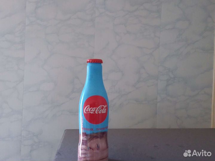 Коллекционная бутылка coca cola