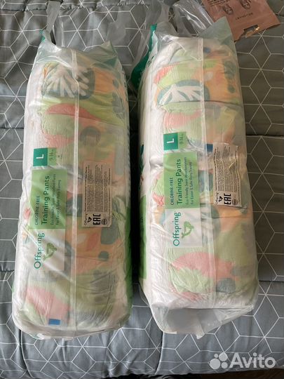 Подгузники трусики offspring L