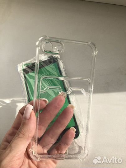 Чехол и защитная пленка iphone7,8,SE