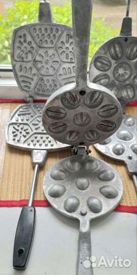 Форма для выпекания орешков в СССР. Чищенные