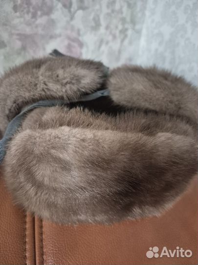 Шапка ушанка мужская