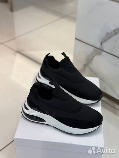 Тканевые кроссовки Jimmy choo