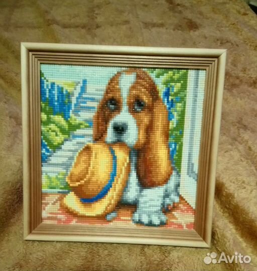 Вышивка бигль