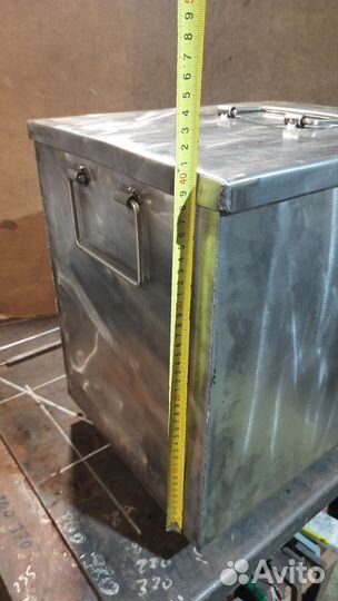 Коптильня горячего копчения из нержавейки