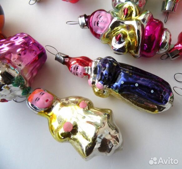Елочные игрушки СССР