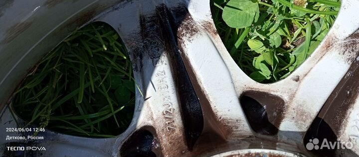 Литые диски r16 на mercedes бу