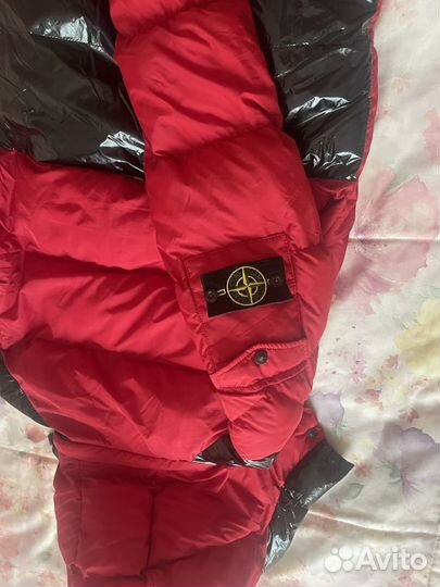 Stone island пуховик оригинал