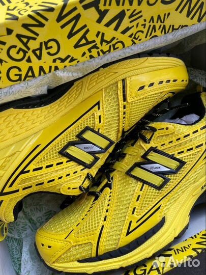 Кроссовки Ganni X New Balance Blazing Yellow