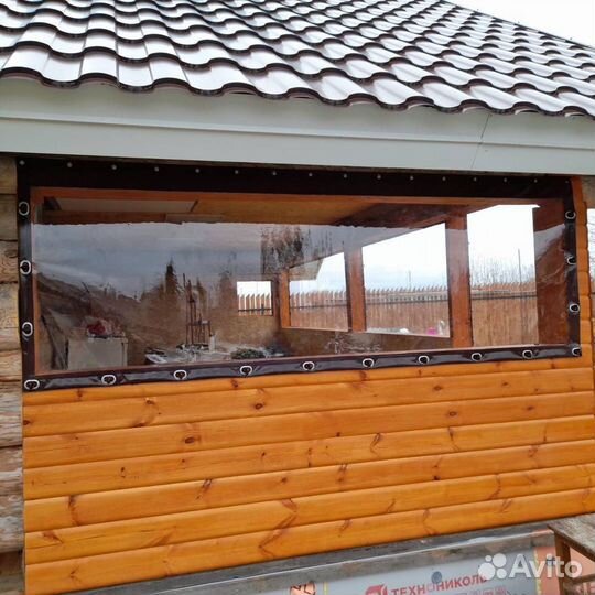 Гибкие окна для террасы, веранды