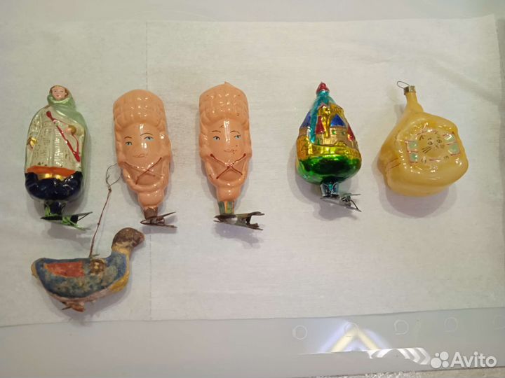 Елочные игрушки СССР