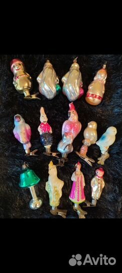 Елочные игрушки СССР
