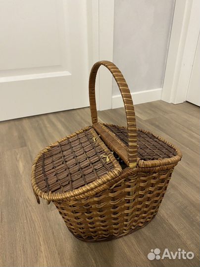 Корзина плетеная для пикника