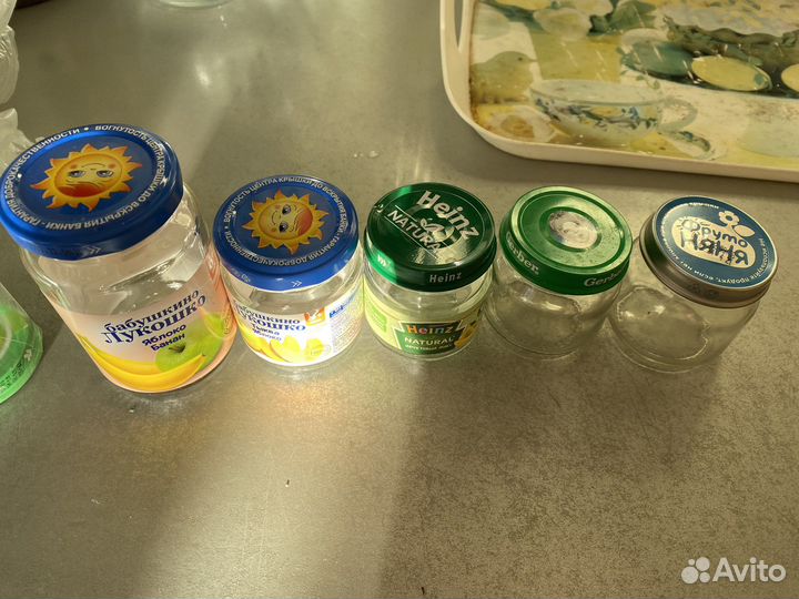 Баночки из под детского питания