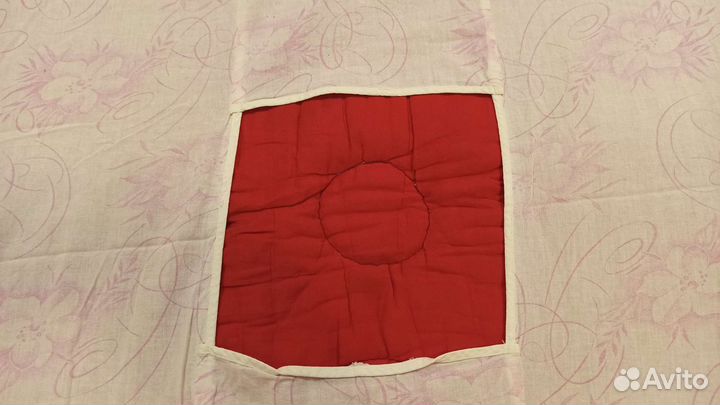 Детское ватное тёплое одеяло 110х110