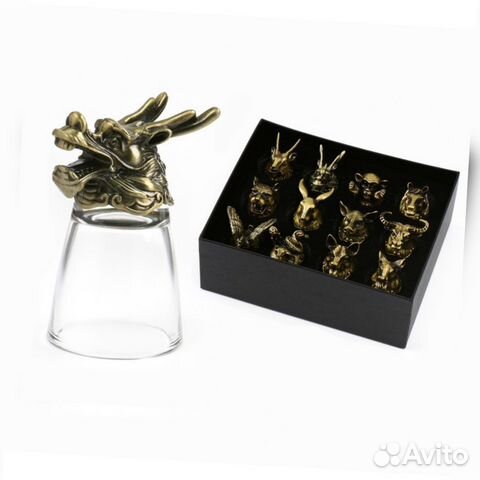 Набор стопок-перевертышей на 12 персон