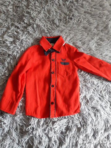 Рубашка на мальчика 86