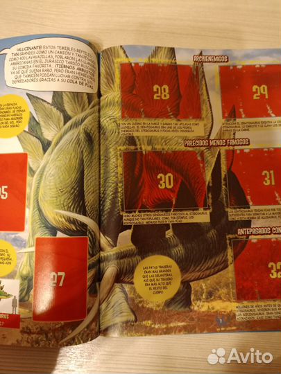 Журнал для наклеек Динозавры как я Панини