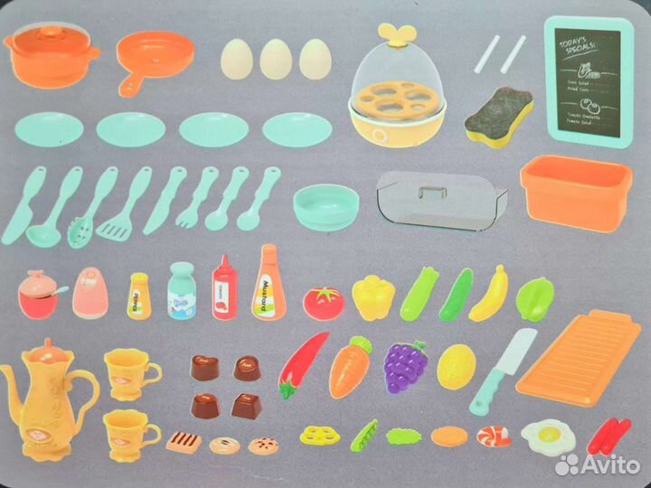 Игровая Кухня Modern Kitchen 93,5 см Свет Звук Пар