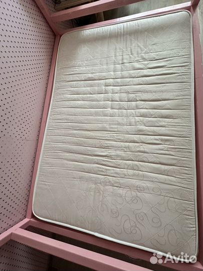 Детская кровать домик с матрасом и ящиками