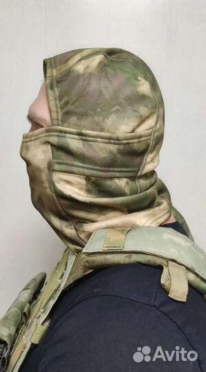 Балаклава зимняя Мох на флисе