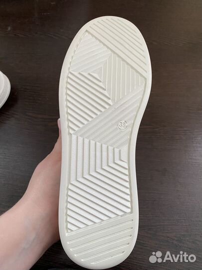 Кеды из натуральной кожи