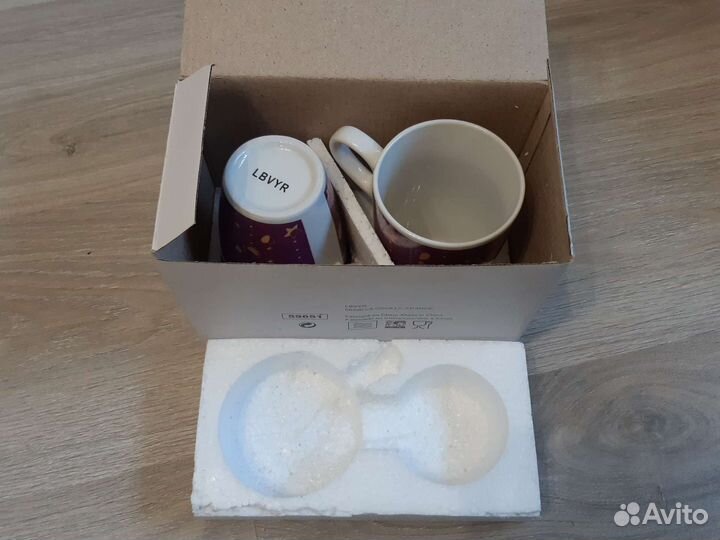 Набор кружек новый