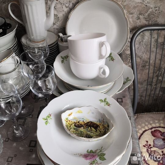 Набор столовой посуды СССР