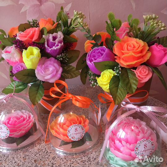 Букет из мыла-подарок на любой случай