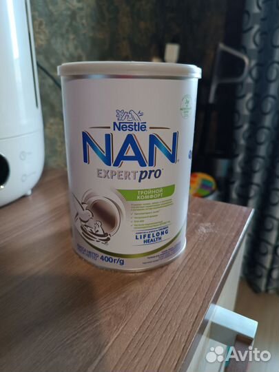 Смесь нан тройной комфорт
