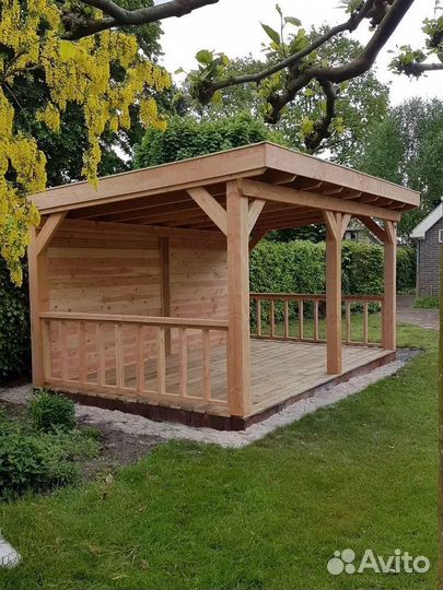 Беседка из дерева