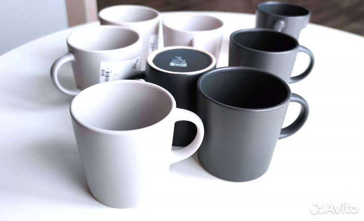 Динера, Фэргклар кружки, тарелки, блюда Икея