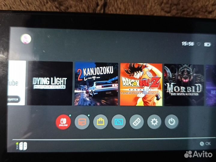 Nintendo switch rev 2 с играми