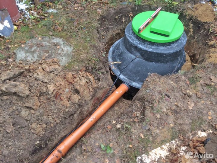 Септик эко Интал 4 без откачки