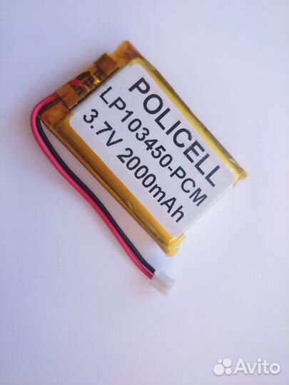 Аккумулятор Policell LP103450-PCM