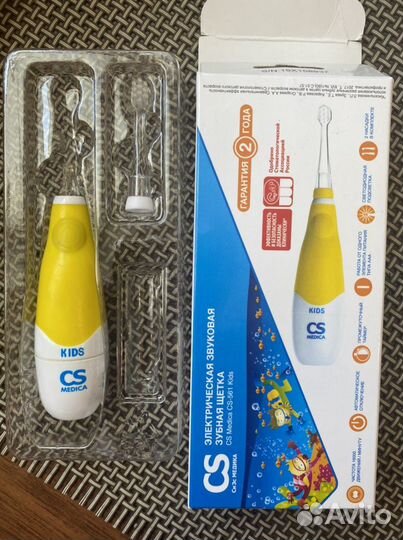 Электрическая зубная щетка детская CS-561 kids