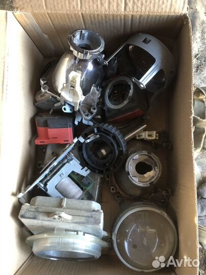 Линзы блоки лампы коплект на мерседес 220