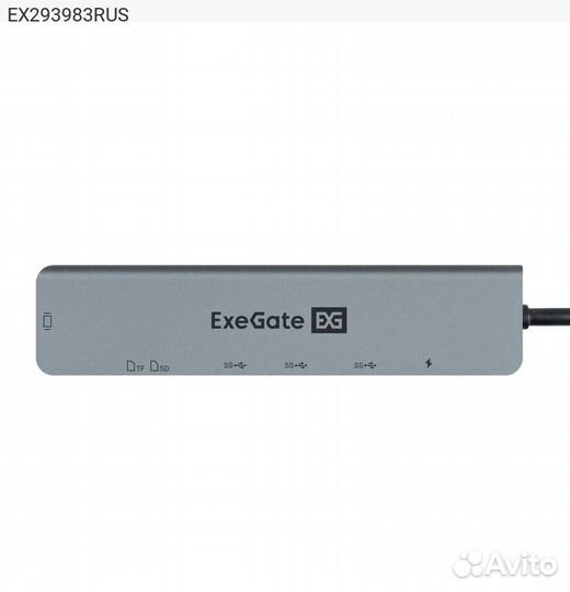 Док-станция Exegate DUB-21C/PD/CR/H, EX293983RUS