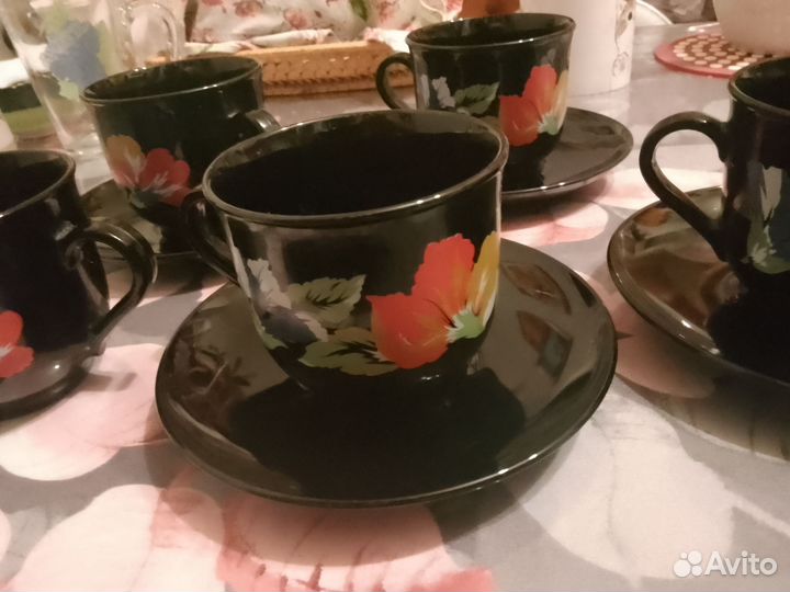 Чайный сервиз Arcoroc Франция