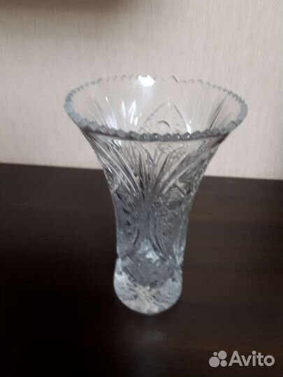 Вазы хрусталь и стекло